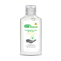 GS Sanycor Antibakterialní čistící gel na ruce, 50ml