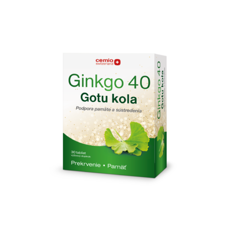 Cemio Ginkgo 40 mg, 30 tablet