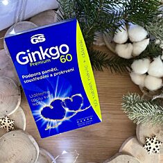 GS Ginkgo 60 PREMIUM, 60+30 tablet, dárkové balení 2022