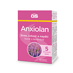 GS Anxiolan s levandulí, 30 tablet