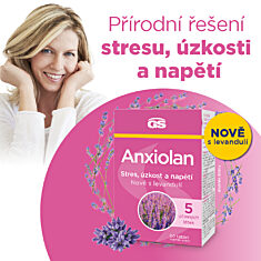 GS Anxiolan s levandulí, 60 tablet