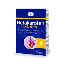 GS Betakaroten gold 6 mg, 30 kapslí