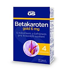 GS Betakaroten gold 6 mg, 30 kapslí