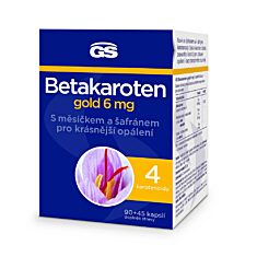 GS Betakaroten gold 6 mg, 90+45 kapslí