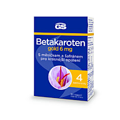 GS Betakaroten gold 6 mg, 30 kapslí