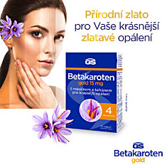 GS Betakaroten gold 15 mg, 30 kapslí