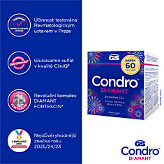GS Condro® DIAMANT, 100+60 tablet NAVÍC, dárkové balení