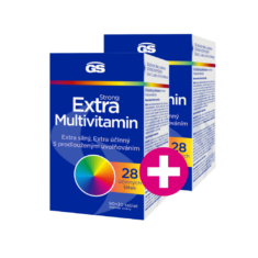 GS Extra Strong Multivitamin, 90+30 tablet, 1+1 ZDARMA