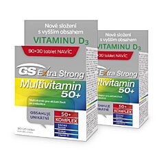 GS Extra Strong Multivitamin 50+, 2 × 120 tablet