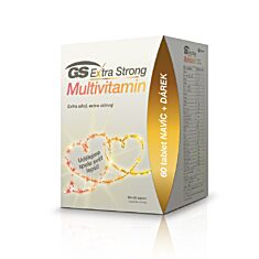 GS Extra Strong Multivitamin, 60+60 tablet, dárkové balení 2021