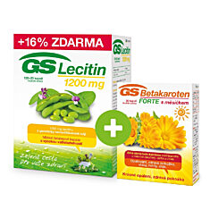GS Lecitin 1200mg, 120+20 kapslí