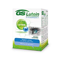 GS Lutein s vitaminem A, 60 tablet, 1+1 ZDARMA