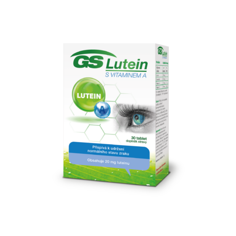 GS Lutein s vitaminem A, 30 tablet