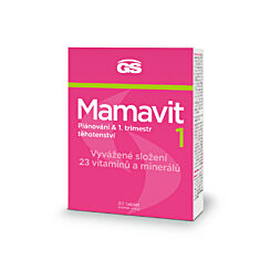 GS Mamavit 1 Plánování a 1. trimestr, 30 tablet