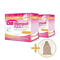 GS Mamavit Prefolin+DHA, 60 tablet + 60 kapslí