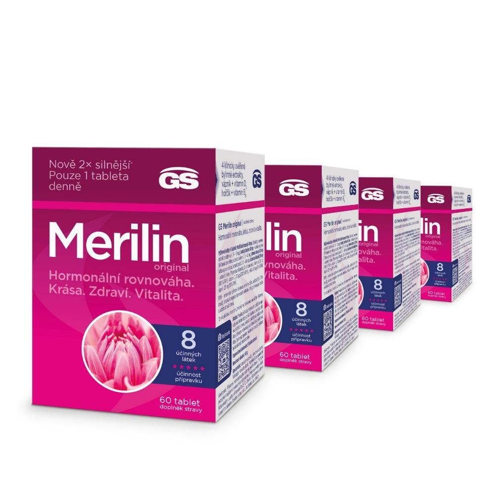 GS Merilin Original, 4 × 60 tablet