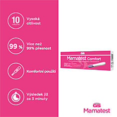 GS Mamatest Comfort Těhotenský test
