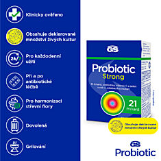 GS Probiotic Strong, 30+10 kapslí