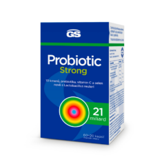 GS Probiotic Strong, 60+20 kapslí