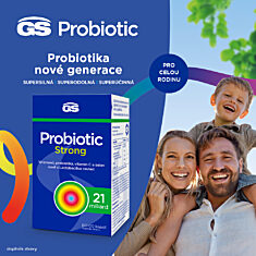 GS Probiotic Strong, 2 × 80 kapslí