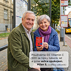 GS Vitamin C 500 se šípky, 100+20 tablet