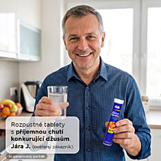 GS Extra Strong multivitamin s minerály pomeranč, 20+5 šumivých tablet
