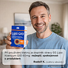 GS Koenzym Lipo Q10® 60 mg, 60 kapslí
