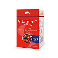 GS Vitamin C 1000 se šípky, 4 × 120 tablet