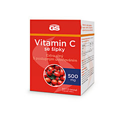 GS Vitamin C 500 + šípky, 50+10 tablet
