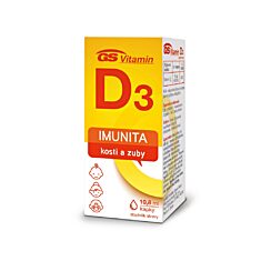 GS Vitamin D3 400 IU kapky, 10,8 ml