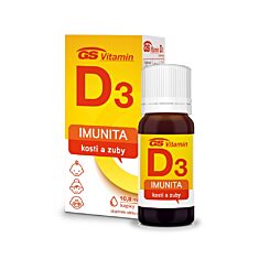 GS Vitamin D3 400 IU kapky, 10,8 ml