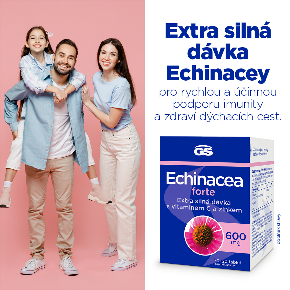 GS Echinacea Forte 600, 70+20 tablet (obrázek 3)