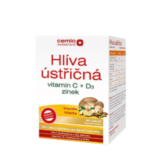 Cemio Hlíva s vitaminem C a D3, 90 tablet