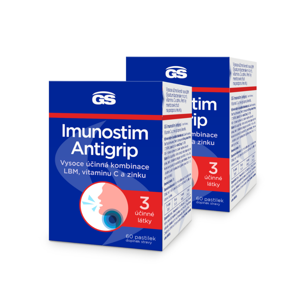 GS Imunostim Antigrip, 2 × 60 pastilek