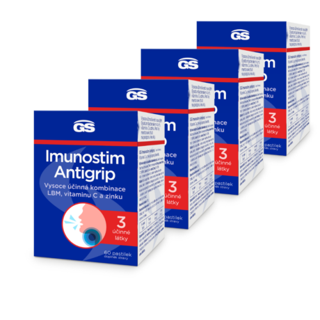 GS Imunostim Antigrip, 4 x 60 pastilek
