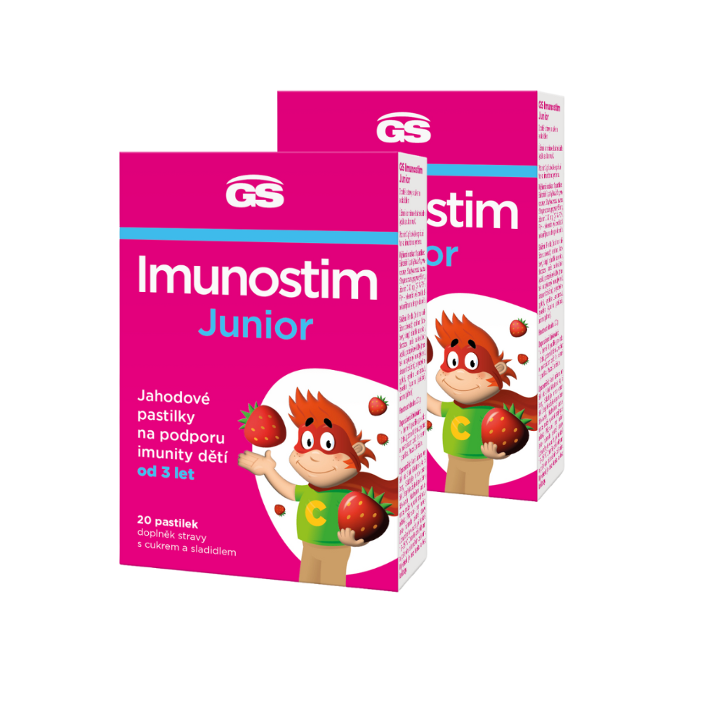 GS Imunostim Junior, 2 × 20 pastilek