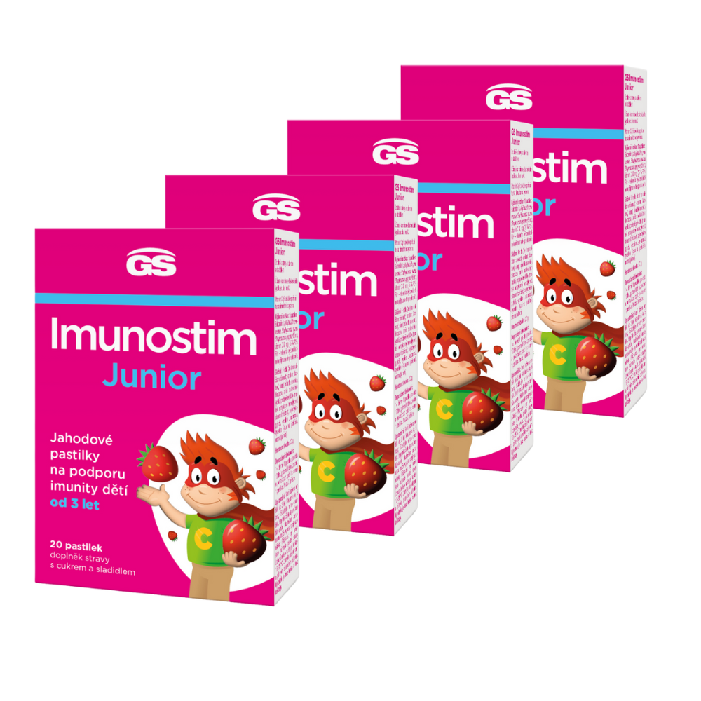 GS Imunostim Junior, 4 × 20 pastilek