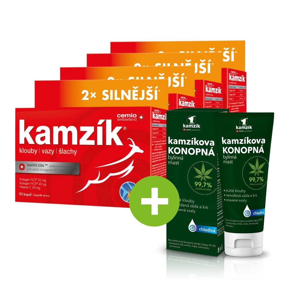 Cemio Kamzík® silnější, 360 kapslí