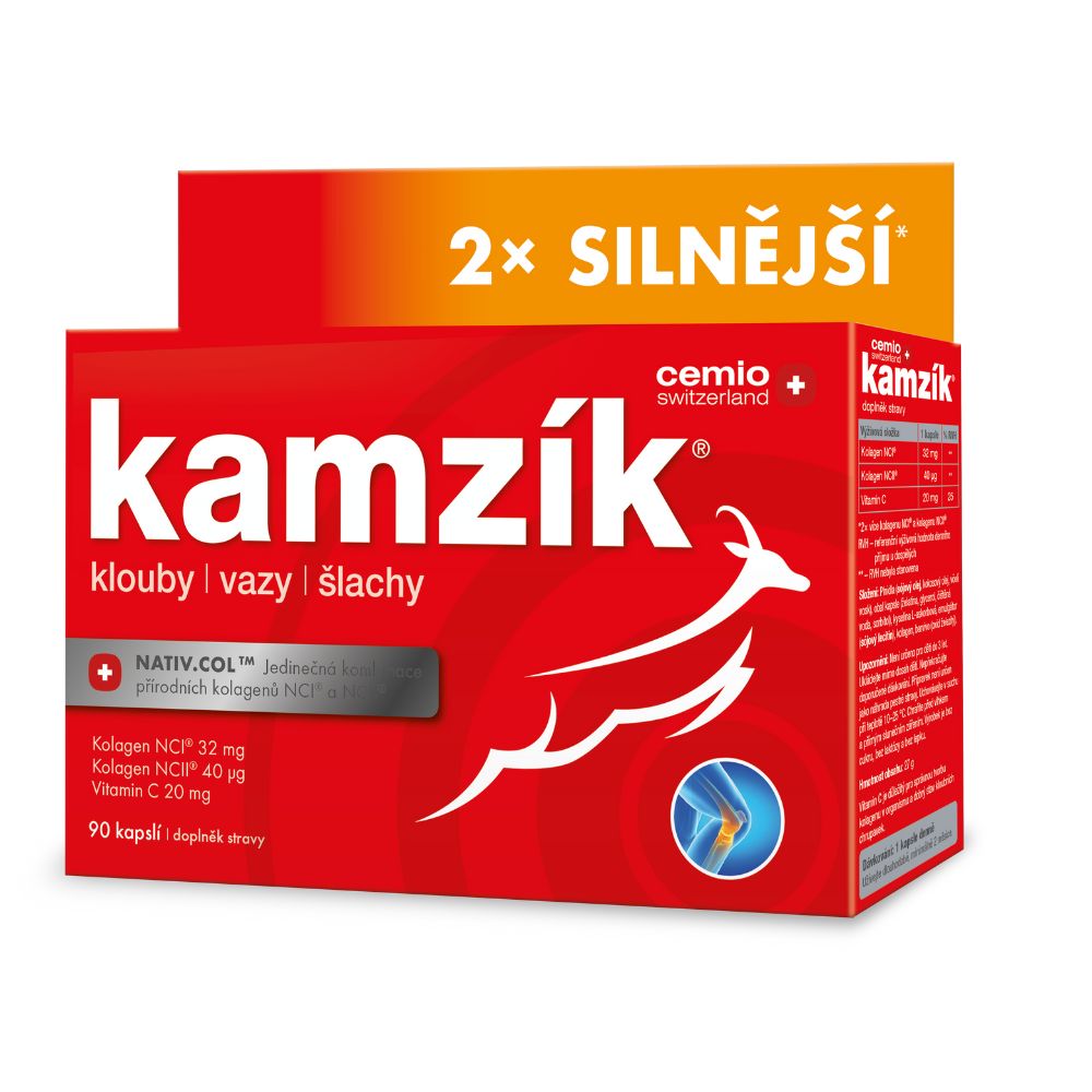 Cemio Kamzík® silnější, 90 kapslí