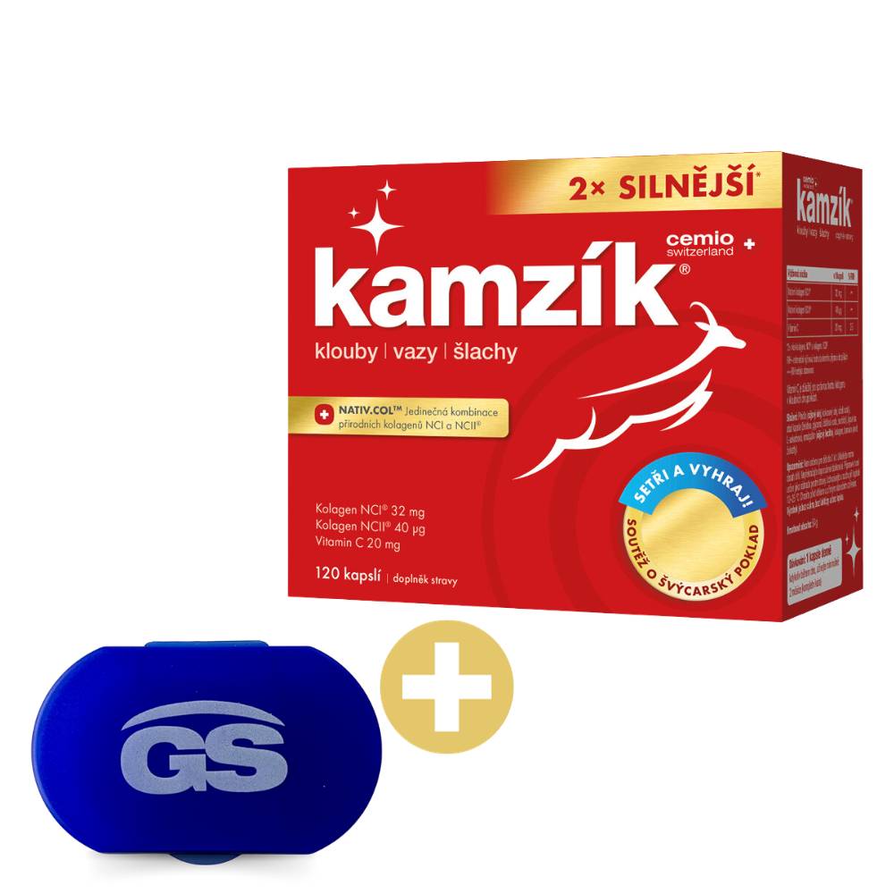 Cemio Kamzík®, 120 kapslí, soutěžní balení