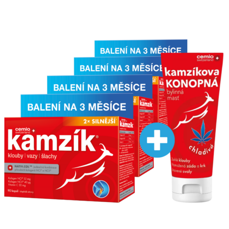 Cemio Kamzík® silnější, 360 kapslí