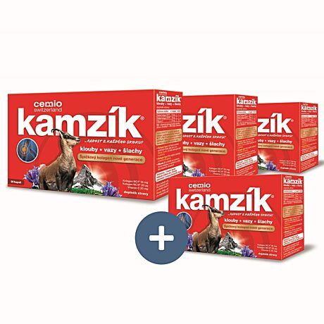 Cemio Kamzík® 90 kapslí - 3+1 ZDARMA