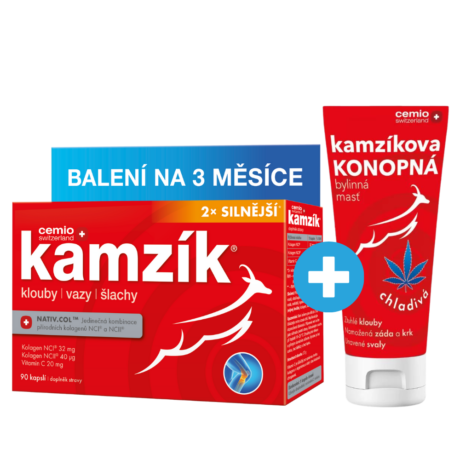 Cemio Kamzík® silnější, 90 kapslí