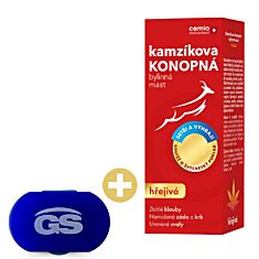 Cemio Kamzíkova konopná mast hřejivá 200 ml, soutěžní balení