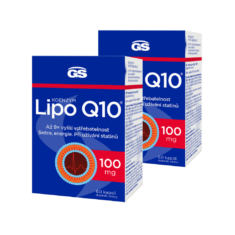GS Koenzym Lipo Q10® 100 mg, 2 × 60 kapslí