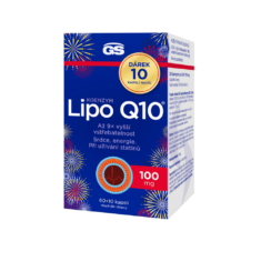 GS Koenzym Lipo Q10 100 mg, 60+10 kapslí NAVÍC, dárkové balení 2025