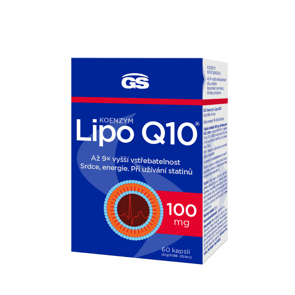 Levně GS Koenzym Lipo Q10® 100 mg, 60 kapslí