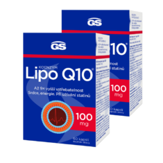 GS Koenzym Lipo Q10® 100 mg, 2 × 60 kapslí