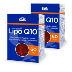 GS Koenzym Lipo Q10® 60 mg, 2 x 60 kapslí