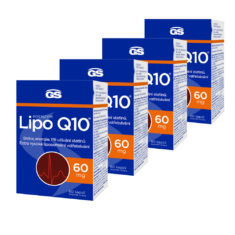 GS Koenzym Lipo Q10® 60 mg, 4 x 60 kapslí
